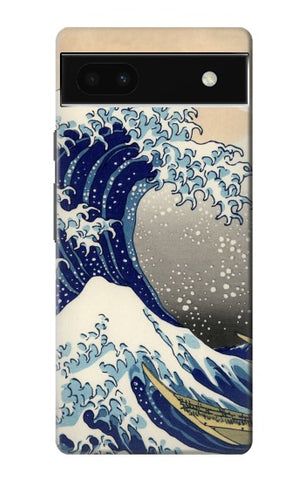 Google Pixel 6a Hard Case Katsushika Hokusai The Great Wave off Kanagawa