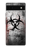 Google Pixel 6a Hard Case Biohazards Biological Hazard