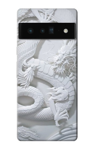 Google Pixel 6 Pro Hard Case Dragon Carving