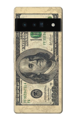 Google Pixel 6 Pro Hard Case Money Dollars