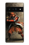 Google Pixel 6 Pro Hard Case Japan Red Samurai