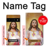 Google Pixel 6 Pro Hard Case Jesus with custom name