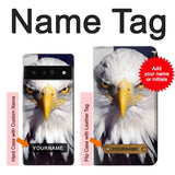 Google Pixel 6 Pro Hard Case Eagle American with custom name