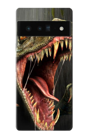 Google Pixel 6 Pro Hard Case T-Rex Dinosaur