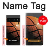 Google Pixel 6 Pro Hard Case Basketball Sport with custom name