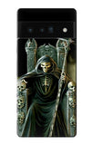 Google Pixel 6 Pro Hard Case Grim Reaper Skeleton King