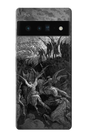 Google Pixel 6 Pro Hard Case Gustave Dore Paradise Lost