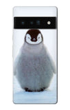 Google Pixel 6 Pro Hard Case Penguin Ice
