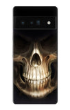 Google Pixel 6 Pro Hard Case Skull Face Grim Reaper