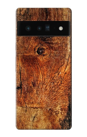 Google Pixel 6 Pro Hard Case Wood Skin Graphic