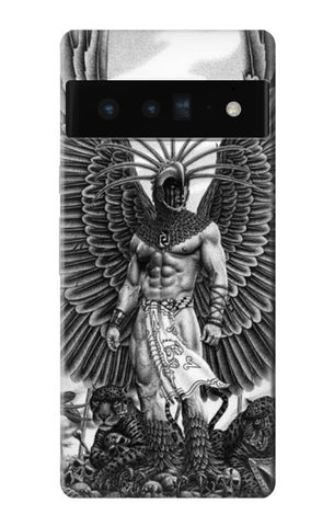 Google Pixel 6 Pro Hard Case Aztec Warrior