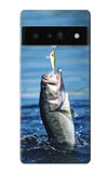 Google Pixel 6 Pro Hard Case Bass Fishing