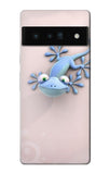 Google Pixel 6 Pro Hard Case Funny Gecko Lizard