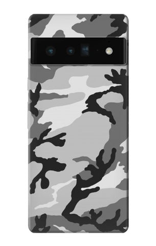 Google Pixel 6 Pro Hard Case Snow Camo Camouflage Graphic Printed