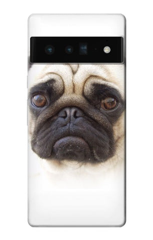 Google Pixel 6 Pro Hard Case Pug Dog