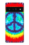 Google Pixel 6 Pro Hard Case Tie Dye Peace