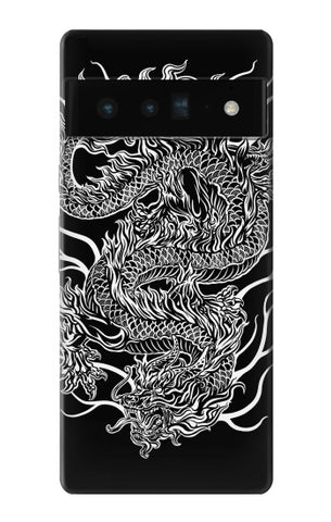 Google Pixel 6 Pro Hard Case Dragon Tattoo