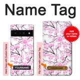 Google Pixel 6 Pro Hard Case Sakura Cherry Blossoms with custom name