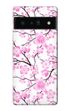 Google Pixel 6 Pro Hard Case Sakura Cherry Blossoms