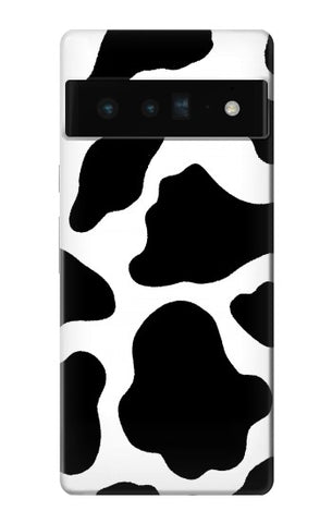 Google Pixel 6 Pro Hard Case Seamless Cow Pattern