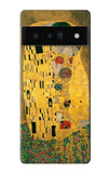 Google Pixel 6 Pro Hard Case Gustav Klimt The Kiss