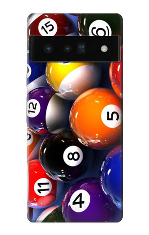 Google Pixel 6 Pro Hard Case Billiard Pool Ball