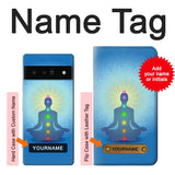 Google Pixel 6 Pro Hard Case Bhuddha Aura Chakra Balancing Healing with custom name