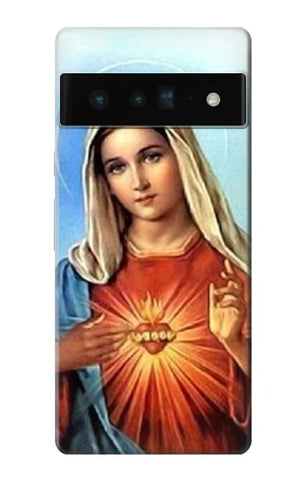 Google Pixel 6 Pro Hard Case The Virgin Mary Santa Maria