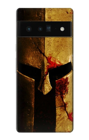 Google Pixel 6 Pro Hard Case Spartan Helmet