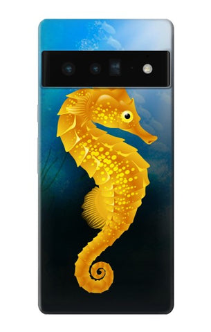 Google Pixel 6 Pro Hard Case Seahorse Underwater World