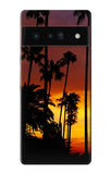 Google Pixel 6 Pro Hard Case California Sunrise