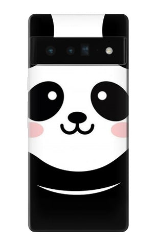 Google Pixel 6 Pro Hard Case Cute Panda Cartoon