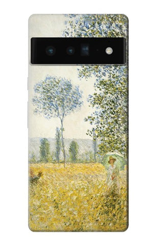 Google Pixel 6 Pro Hard Case Claude Monet Fields In Spring