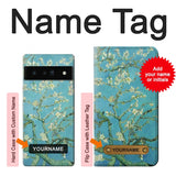Google Pixel 6 Pro Hard Case Vincent Van Gogh Almond Blossom with custom name