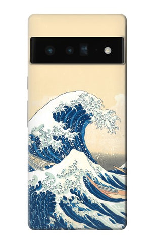 Google Pixel 6 Pro Hard Case Under the Wave off Kanagawa