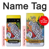 Google Pixel 6 Pro Hard Case Tarot Card The Empress with custom name