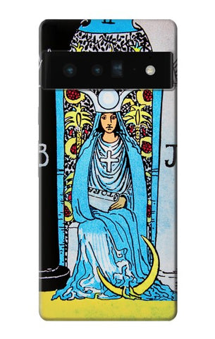 Google Pixel 6 Pro Hard Case The High Priestess Vintage Tarot Card