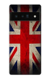 Google Pixel 6 Pro Hard Case Vintage British Flag
