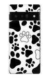 Google Pixel 6 Pro Hard Case Dog Paw Prints