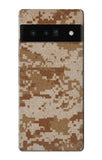 Google Pixel 6 Pro Hard Case Desert Digital Camouflage
