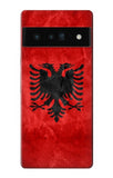Google Pixel 6 Pro Hard Case Albania Red Flag