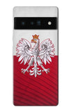 Google Pixel 6 Pro Hard Case Poland Football Flag