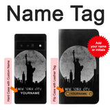 Google Pixel 6 Pro Hard Case New York City with custom name