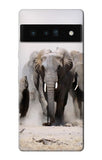 Google Pixel 6 Pro Hard Case African Elephant