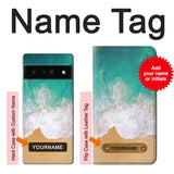 Google Pixel 6 Pro Hard Case Sea Beach with custom name