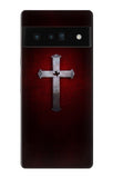 Google Pixel 6 Pro Hard Case Christian Cross