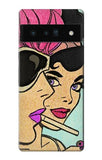 Google Pixel 6 Pro Hard Case Girls Pop Art