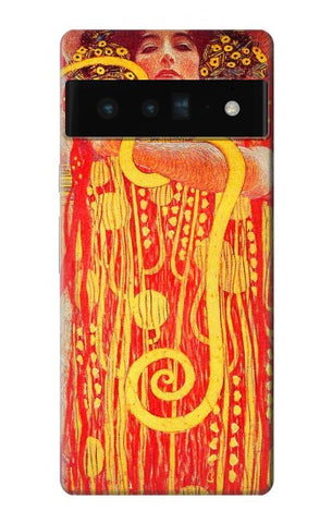 Google Pixel 6 Pro Hard Case Gustav Klimt Medicine