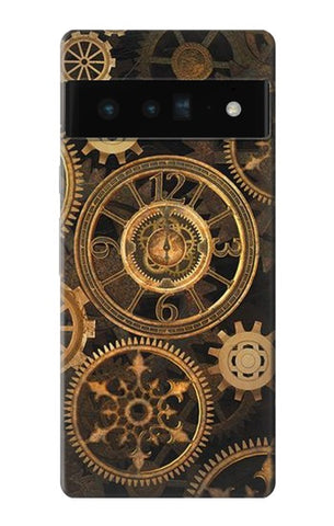 Google Pixel 6 Pro Hard Case Clock Gear