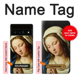 Google Pixel 6 Pro Hard Case Virgin Mary Prayer with custom name